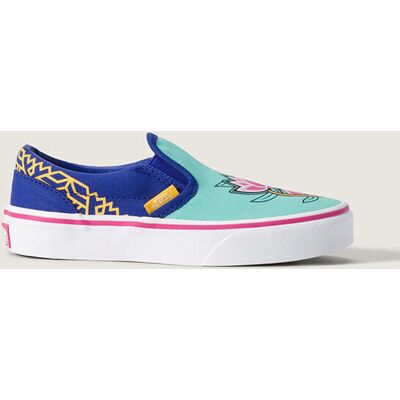 Vans Classic Slip-on Kpop Demon Hunters Zoey - Bébé vert/bleu 28 unisexe - Publicité Vans Classic Slip-on Kpop Demon Hunters Zoey - Bébé vert/bleu 28 unisexe - Publicité