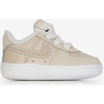 Nike Air Force 1 Low Crib - Bébé beige/blanc 17 unisexe - Publicité Nike Air Force 1 Low Crib - Bébé beige/blanc 17 unisexe - Publicité