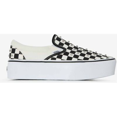 Vans Classic Slip-on Stackform Rhinestone blanc/noir 38 femme - Publicité Vans Classic Slip-on Stackform Rhinestone blanc/noir 38 femme - Publicité
