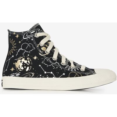 Converse Ctas Hi Cosmic noir 37 femme - Publicité Converse Ctas Hi Cosmic noir 37 femme - Publicité