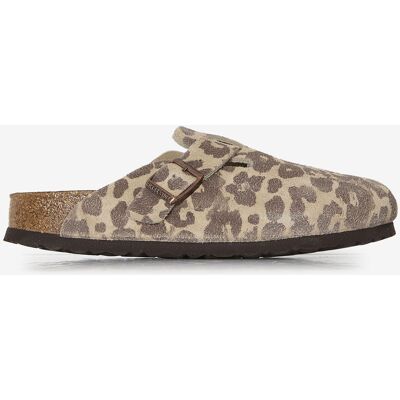 Birkenstock Boston Suede Leopard marron/beige 40 femme - Publicité Birkenstock Boston Suede Leopard marron/beige 40 femme - Publicité