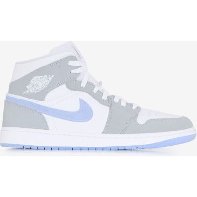 Nike Jordan 1 Mid Wolf Grey - Femme - UK 8.5 EU 43 - Baskets - Publicité Nike Jordan 1 Mid Wolf Grey - Femme - UK 8.5 EU 43 - Baskets - Publicité