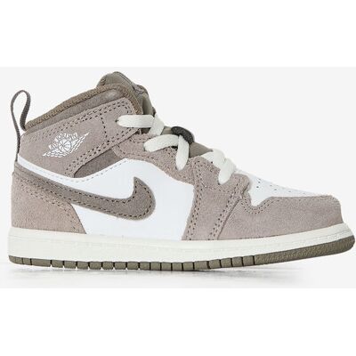 Jordan Air Jordan 1 Mid - Bébé marron/blanc 22 unisexe - Publicité Jordan Air Jordan 1 Mid - Bébé marron/blanc 22 unisexe - Publicité