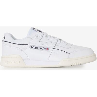 Reebok Workout Plus Denim blanc/marine 40 homme - Publicité Reebok Workout Plus Denim blanc/marine 40 homme - Publicité