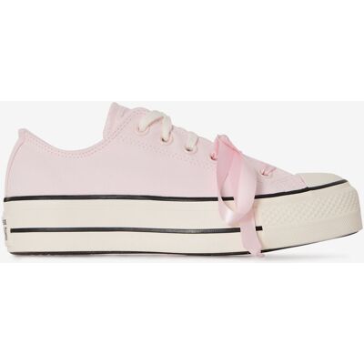 Converse Chuck Taylor Lift Ox Double Lace rose 39 femme - Publicité Converse Chuck Taylor Lift Ox Double Lace rose 39 femme - Publicité