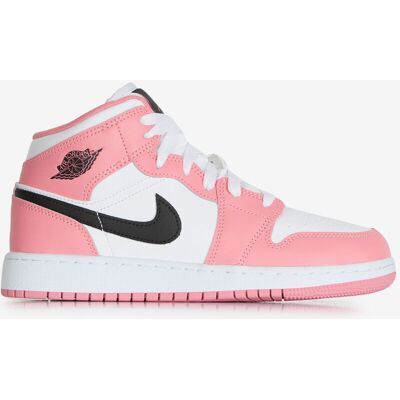 Jordan Air Jordan 1 Mid blanc/rose 37,5 femme - Publicité Jordan Air Jordan 1 Mid blanc/rose 37,5 femme - Publicité