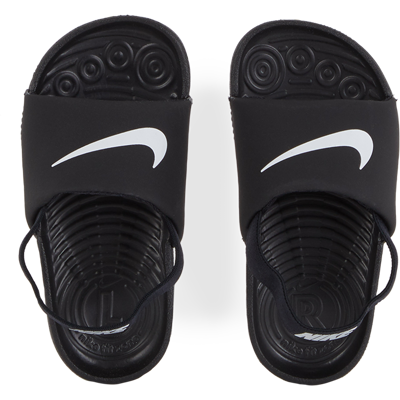 Nike Kawa Slide El - Bébé noir/blanc 23,5 unisexe - Publicité Nike Kawa Slide El - Bébé noir/blanc 23,5 unisexe - Publicité
