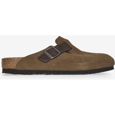 Birkenstock Boston Leather Mix Dark Tea marron 43 homme - Publicité Birkenstock Boston Leather Mix Dark Tea marron 43 homme - Publicité