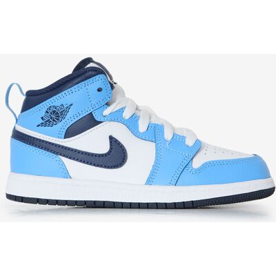 Jordan Air Jordan 1 Mid - Enfant marine/bleu 33 unisexe - Publicité Jordan Air Jordan 1 Mid - Enfant marine/bleu 33 unisexe - Publicité