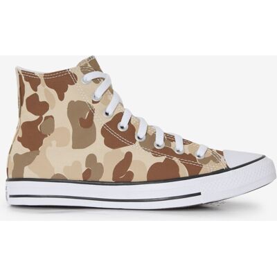 Converse Chuck Taylor All Star Hi beige/marron 45 homme - Publicité Converse Chuck Taylor All Star Hi beige/marron 45 homme - Publicité