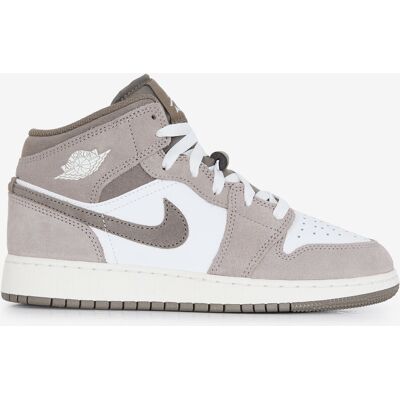 Jordan Air Jordan 1 Mid blanc/marron 37,5 femme - Publicité Jordan Air Jordan 1 Mid blanc/marron 37,5 femme - Publicité