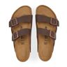 Birkenstock Arizona Birko Flor Dark Brown marron 45 homme