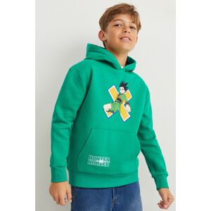 C&A Hunter x Hunter-sweat à capuche, Vert, Taille: 16A