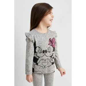 C&A Disney-haut à manches longues, Gris, Taille: 2A