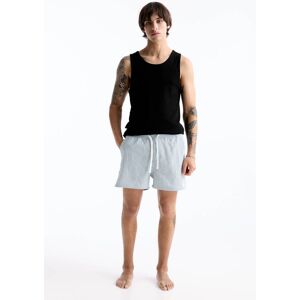 Pull&Bear Short De Bain Rayures Cordon Bleu M male