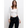 Pull&Bear Body Épaules Nues Polyamide Blanc XL female