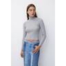 Pull&Bear Pull Maille Col Roulé Vigoré clair L female