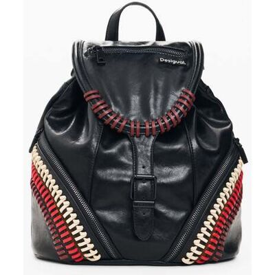 Desigual Petit sac à dos brodé BLACK U female - Publicité Desigual Petit sac à dos brodé BLACK U female - Publicité