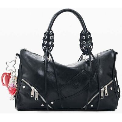 Desigual Grand sac charms BLACK U female - Publicité Desigual Grand sac charms BLACK U female - Publicité
