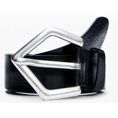 Desigual CEINTURE LARGE EN CUIR BLACK 95 female - Publicité Desigual CEINTURE LARGE EN CUIR BLACK 95 female - Publicité