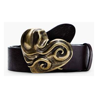 Desigual CEINTURE CŒUR EN CUIR MATERIAL FINISHES 90 female - Publicité Desigual CEINTURE CŒUR EN CUIR MATERIAL FINISHES 90 female - Publicité