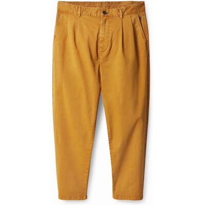 Desigual Pantalon chino confortable YELLOW 32 male - Publicité Desigual Pantalon chino confortable YELLOW 32 male - Publicité