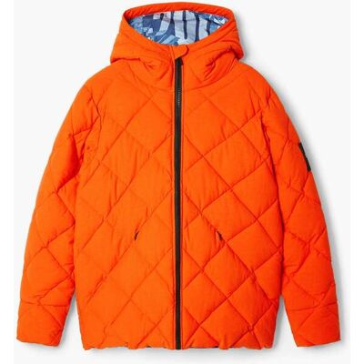 Desigual Manteau matelassé ORANGE S male - Publicité Desigual Manteau matelassé ORANGE S male - Publicité
