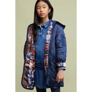 Desigual Manteau matelassé à capuche BLUE 3/4 female - Publicité Desigual Manteau matelassé à capuche BLUE 3/4 female - Publicité