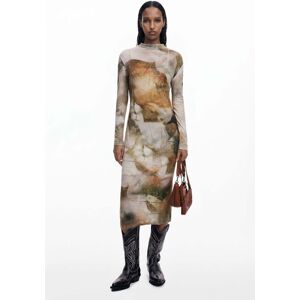 Desigual Robe à col cheminée BROWN S female - Publicité Desigual Robe à col cheminée BROWN S female - Publicité