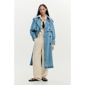 Desigual Trench-coat en denim ceinture BLUE XS female - Publicité Desigual Trench-coat en denim ceinture BLUE XS female - Publicité