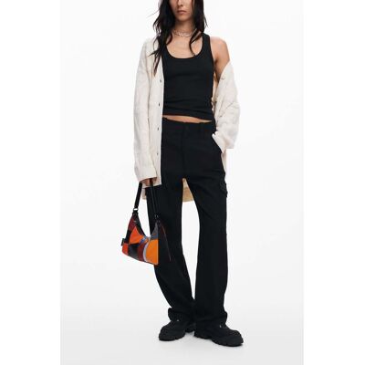 Desigual Cardigan oversize en maille WHITE M female - Publicité Desigual Cardigan oversize en maille WHITE M female - Publicité