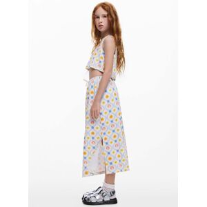 Desigual Jupe midi soleils WHITE 13/14 female - Publicité Desigual Jupe midi soleils WHITE 13/14 female - Publicité
