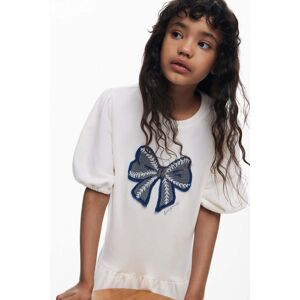 Desigual Robe sweat à nœud WHITE 11/12 female - Publicité Desigual Robe sweat à nœud WHITE 11/12 female - Publicité