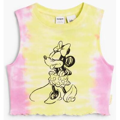 Desigual Débardeur Minnie Mouse™ YELLOW 11/12 female - Publicité Desigual Débardeur Minnie Mouse™ YELLOW 11/12 female - Publicité