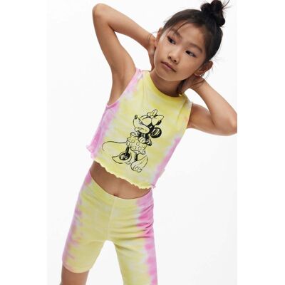 Desigual T-shirt tye-die Minnie Mouse™ YELLOW 11/12 female - Publicité Desigual T-shirt tye-die Minnie Mouse™ YELLOW 11/12 female - Publicité