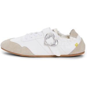 Desigual Chaussure en cuir à boucle WHITE 37 female - Publicité Desigual Chaussure en cuir à boucle WHITE 37 female - Publicité