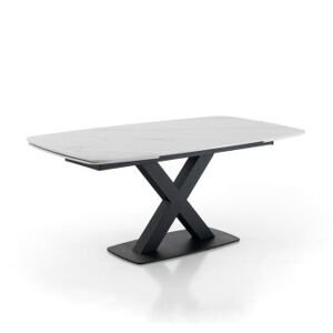 Viadurini Living Table extensible jusqu'Ã  230 cm avec plateau finition marbre - Batofilo