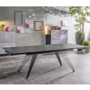 Viadurini Living Table extensible jusqu'Ã  240 cm en cÃ©ramique et mÃ©tal - Bouquet