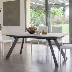 Viadurini Living Table extensible jusqu'Ã  2,8 mÃ¨tres avec plateau en cÃ©ramique Made in Italy - Paoluccio