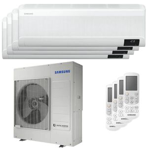 Climatiseur split Samsung Windfree Elite Quadri 9000 + 12000 + 12000 + 12000 BTU onduleur A++ unite exterieure wifi 10,0 kW