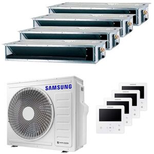 Samsung climatiseur gainable quad split 9000 + 9000 + 12000 + 12000 BTU inverter A++ unite exterieure 8,0 kW