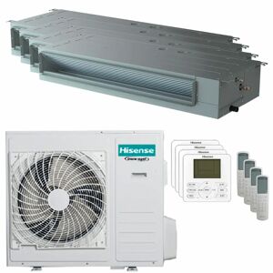 Climatiseur Hisense Gainable ADT quad split 9000+9000+9000+18000 BTU inverter A++ unite exterieure 10 kW