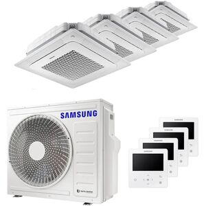 Samsung Climatiseur Windfree 4 voies split carre 7000 + 9000 + 9000 + 9000 BTU inverter A++ unite exterieure 8,0 kW