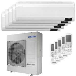 Climatiseur split Samsung Windfree Elite penta 7000 + 7000 + 7000 + 7000 + 7000 BTU onduleur A ++ unite exterieure wifi 10,0 kW