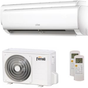 Ferroli Diamant M climatiseur double split 7000+7000 BTU onduleur A+ wifi externe 4 kW