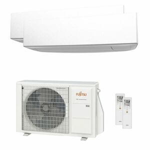 Fujitsu Siemens Climatiseur Fujitsu serie KE double split 7000+9000 BTU onduleur A++ unite exterieure 4 kW