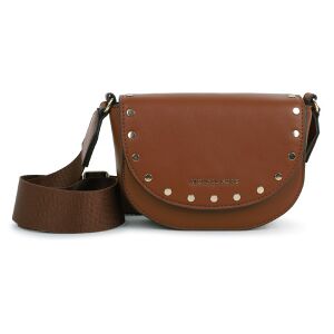 Michael Kors pour fille. R30634 Sac à bandoulière demi-lune marron (OSFA), Casuel, Polyuréthane, mode enfantine - Publicité Michael Kors pour fille. R30634 Sac à bandoulière demi-lune marron (OSFA), Casuel, Polyuréthane, mode enfantine - Publicité