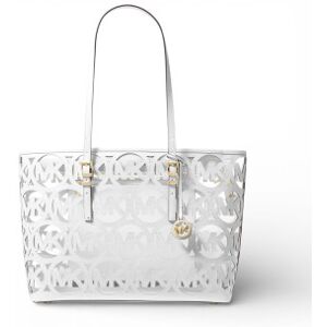 Michael Kors pour femme. 30S6GQNT9O Sac à main Trama blanc (OSFA), Casuel, Polyuréthane - Publicité Michael Kors pour femme. 30S6GQNT9O Sac à main Trama blanc (OSFA), Casuel, Polyuréthane - Publicité