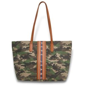 Pepe Jeans pour femme. PL0300055 Sac vert Gartred (OSFA), Casuel, Camouflage, Coton - Publicité Pepe Jeans pour femme. PL0300055 Sac vert Gartred (OSFA), Casuel, Camouflage, Coton - Publicité