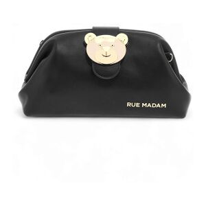 RUE MADAM PARIS pour femme. 1487 Le sac Pouch noir (OSFA), Casuel, Polyuréthane - Publicité RUE MADAM PARIS pour femme. 1487 Le sac Pouch noir (OSFA), Casuel, Polyuréthane - Publicité